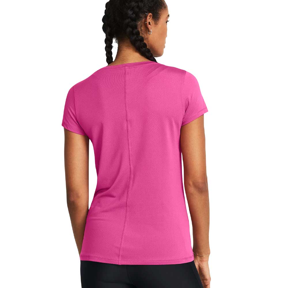 Playera Manga Corta Under Armour para Mujer Tech Mesh SS Rosa