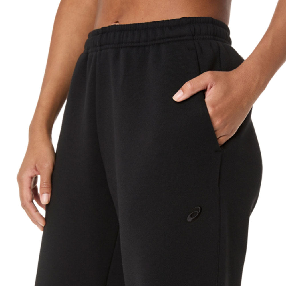 Pants Asics para Mujer Fleece Pant Negro
