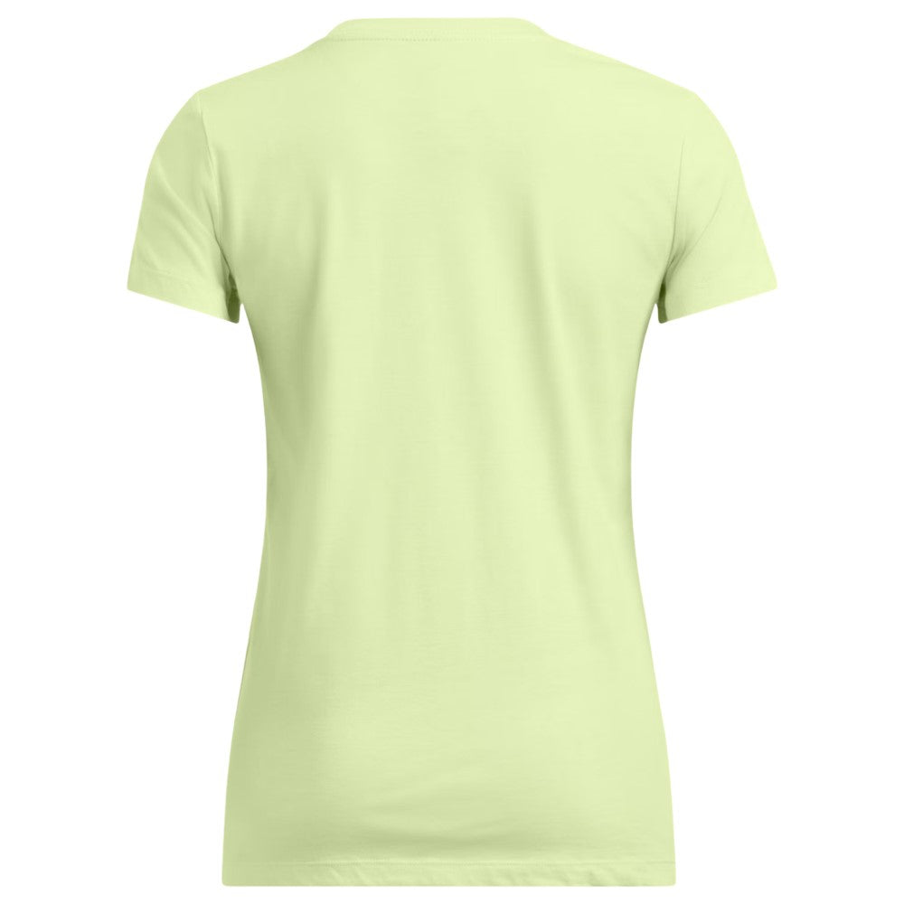 Playera Manga Corta Under Armour para Mujer UA Sportstyle Logo SS Verde