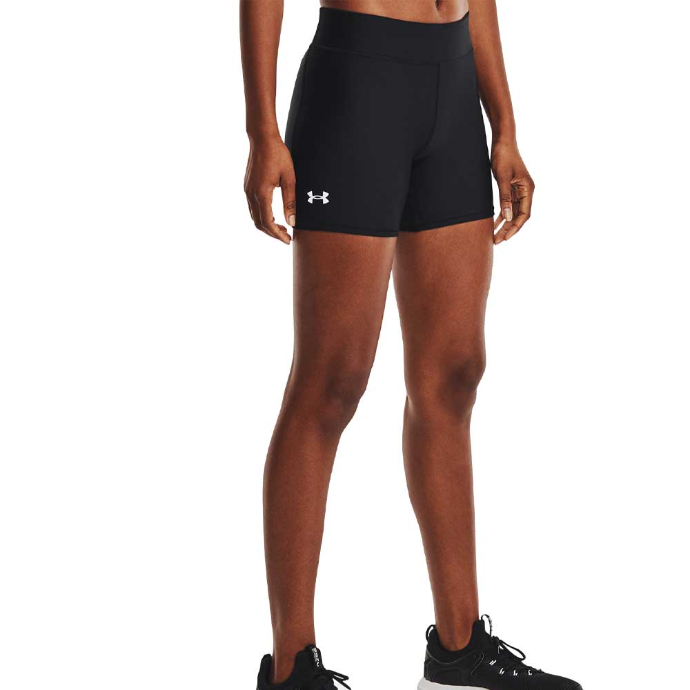 Legging Corto Under Armour para Mujer Armour Mid Rise Middy Negro