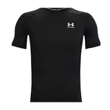 Playera Manga Corta Under Armour para Hombre HG Armour Compression SS Negro