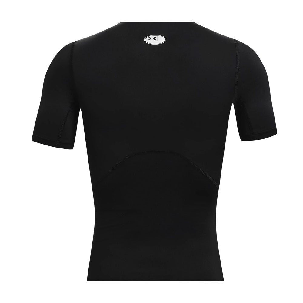 Playera Manga Corta Under Armour para Hombre HG Armour Compression SS Negro