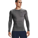 Playera Manga Larga Under Armour para Hombre HG Armour Compression LS Gris