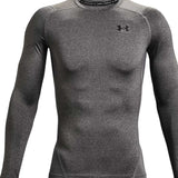 Playera Manga Larga Under Armour para Hombre HG Armour Compression LS Gris