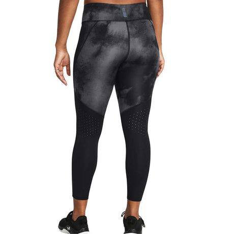 Legging Largo Under Armour para Mujer Launch Ankle Print Tights Negro