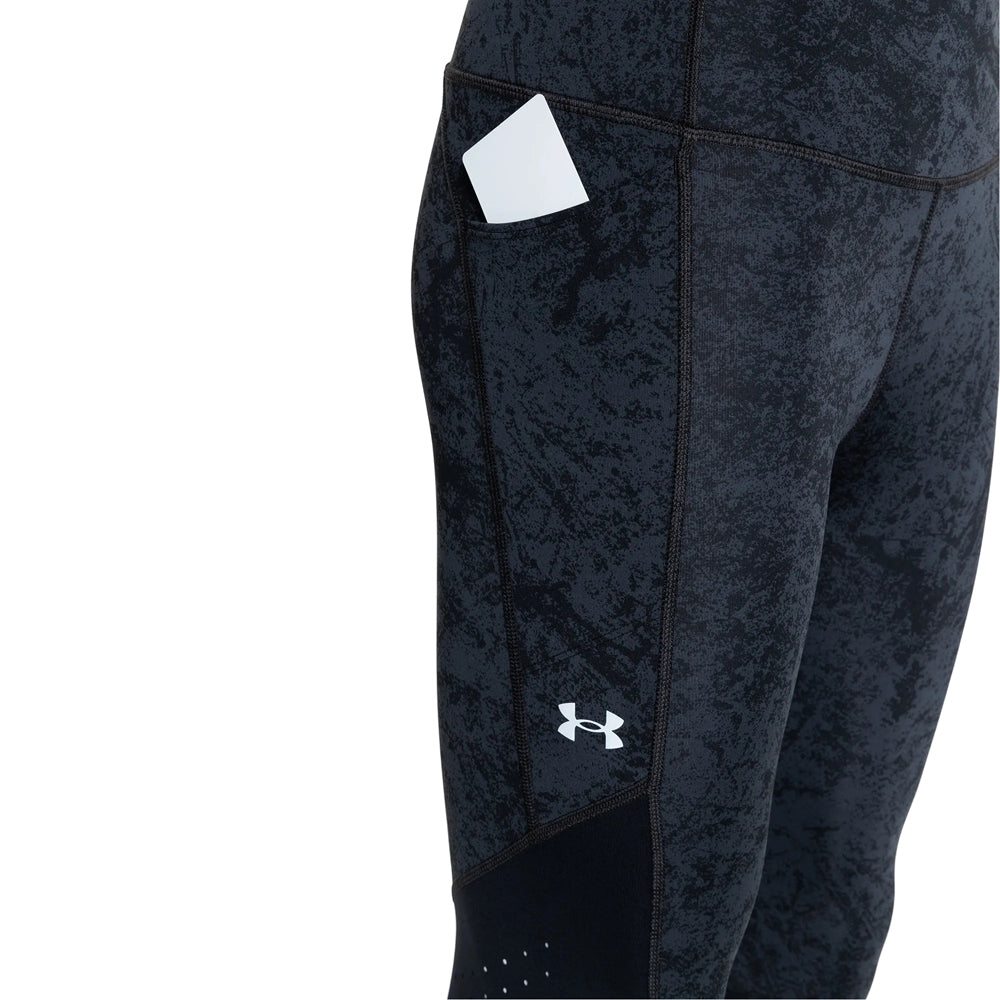 Legging Largo Under Armour Fly Fast Ankle Part Tights Negro