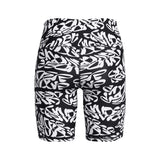 Legging Corto Under Armour para Mujer Tech AOP Bike Short Negro