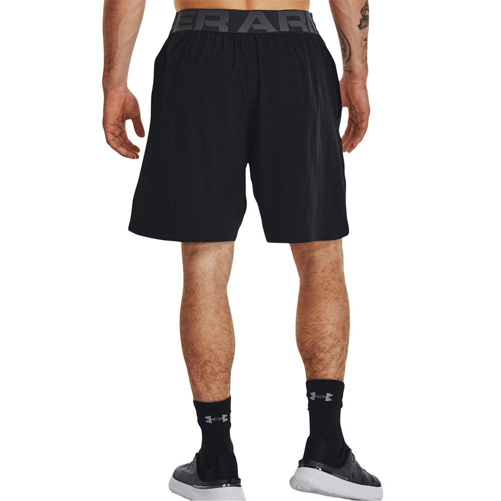 Short Largo Under Armour para Hombre Elevated Woven Graphic Sts Negro