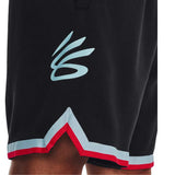 Short Largo Under Armour para Hombre Curry Fleece 9in Short Negro