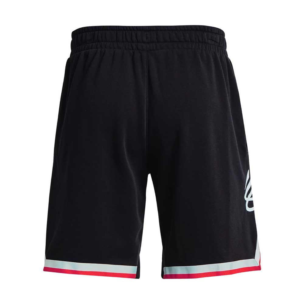 Short Largo Under Armour para Hombre Curry Fleece 9in Short Negro