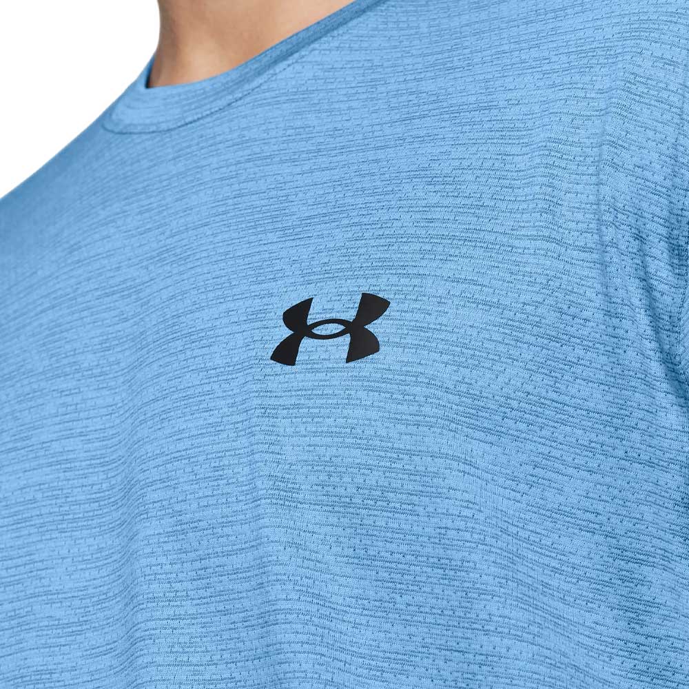 Playera Manga Corta Under Armour para Hombre Tech Vent SS Azul