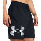 Short Largo Under Armour para Hombre Woven Graphic Short Negro