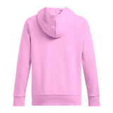 Sudadera Con Gorro Under Armour para Mujer Rival Fleece Big Logo Hoody Rosa