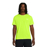 Playera Manga Corta Under Armour para Hombre Launch Short Sleeve Amarillo