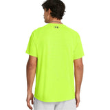 Playera Manga Corta Under Armour para Hombre Tech Textured SS Amarillo