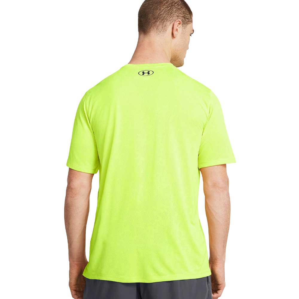 Playera Manga Corta Under Armour para Hombre Tech Vent Geode SS Amarillo