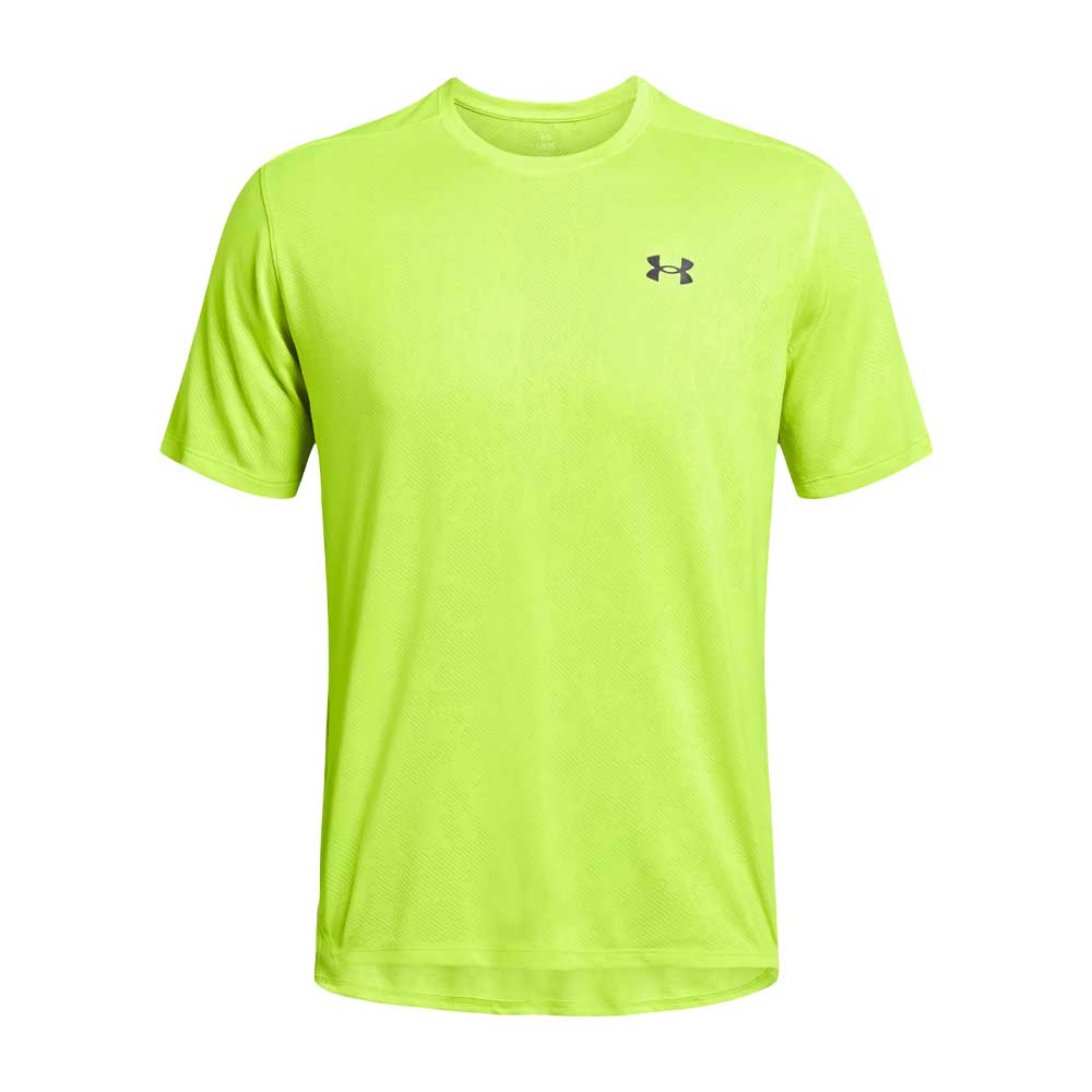 Playera Manga Corta Under Armour para Hombre Tech Vent Geode SS Amarillo