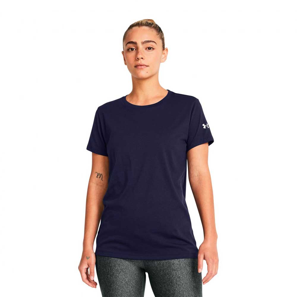 Playera Manga Corta Under Armour para Mujer W Athletics SS Azul