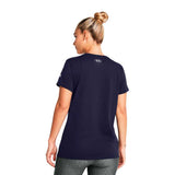 Playera Manga Corta Under Armour para Mujer W Athletics SS Azul