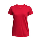 Playera Manga Corta Under Armour para Mujer Athletics SS Rojo