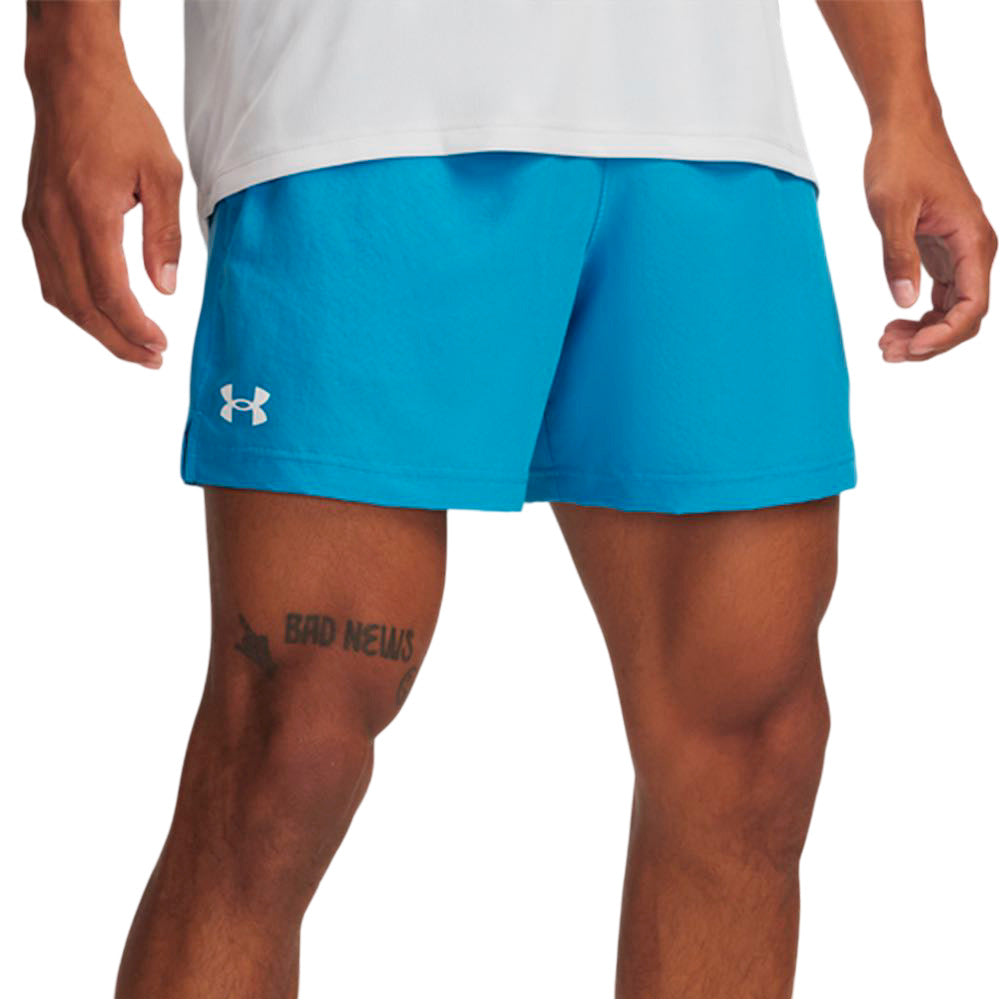 Short Corto Under Armour para Hombre Tech Woven 5in Short Azul