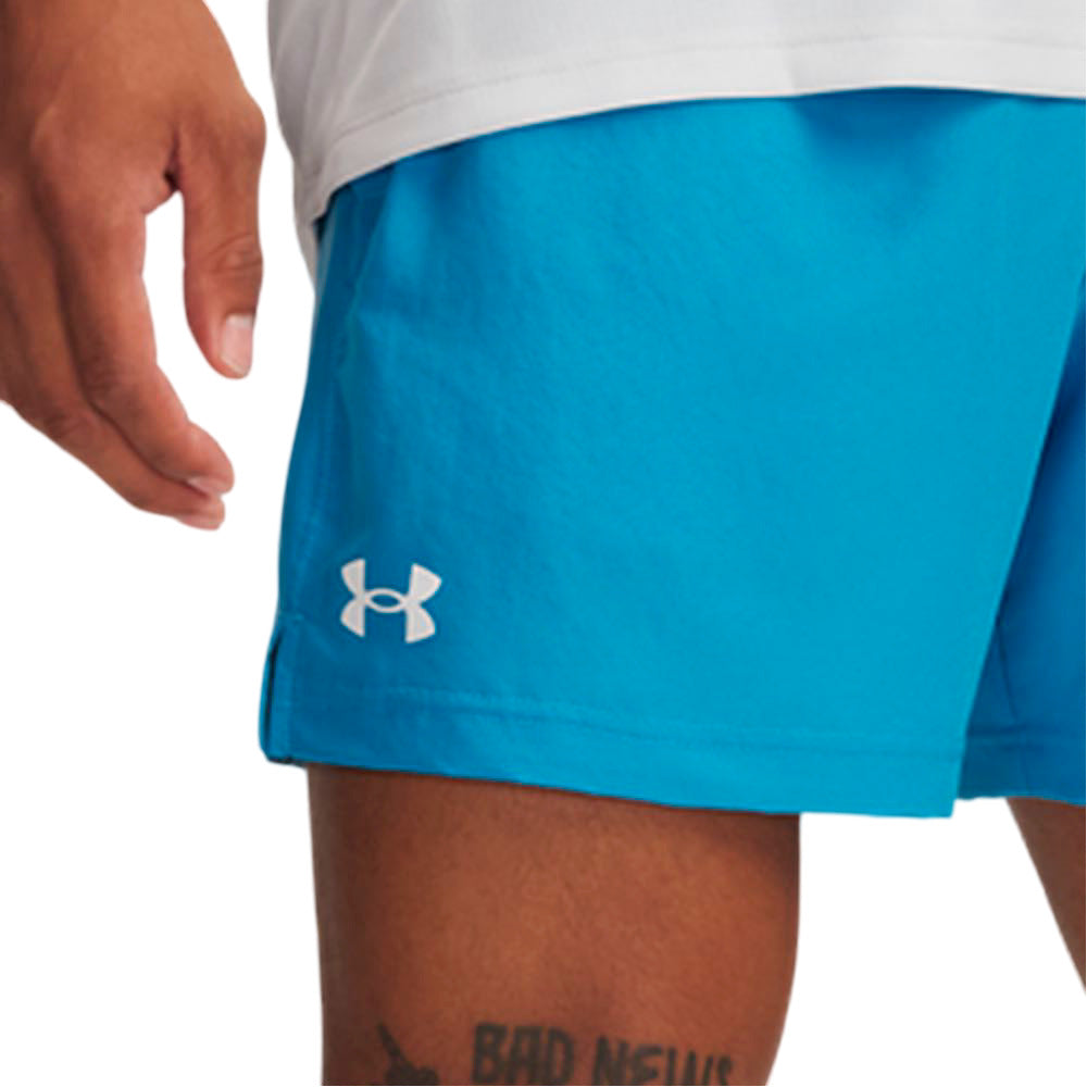 Short Corto Under Armour para Hombre Tech Woven 5in Short Azul