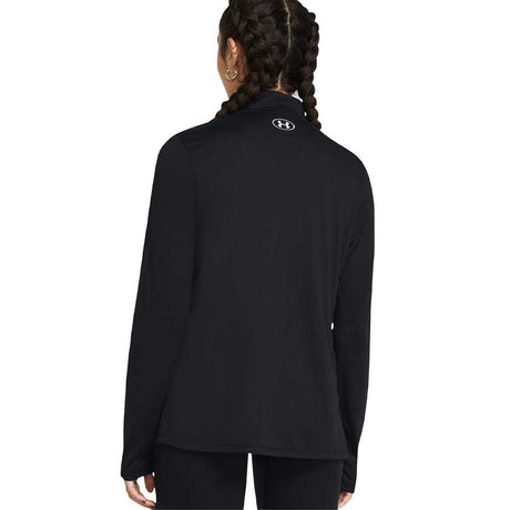 Playera Manga Larga Under Armour para Mujer Tech 1/2 Zip Negro
