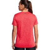 Playera Manga Corta Under Armour para Mujer Tech SSC Rojo