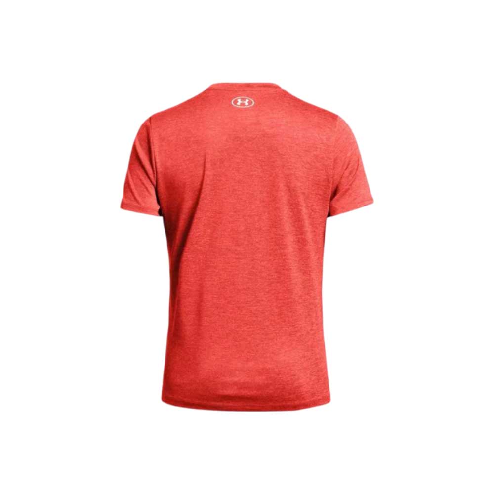 Playera Manga Corta Under Armour para Mujer Tech SSC Twist Rojo