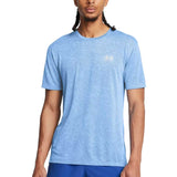 Playera Manga Corta Under Armour para Hombre Launch Camo Shortsleeve Azul