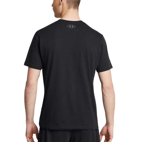 Playera Manga Corta Under Armour para Hombre UA Boxed Sports Updated SS Negro