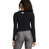 Playera Manga Larga Under Armour para Mujer HG OG Compression LS Negro