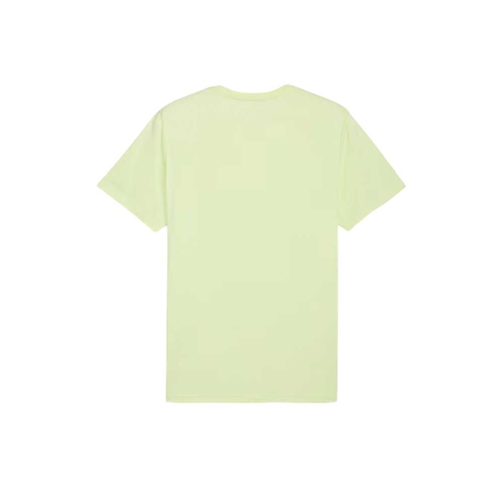 Playera Manga Corta Puma para Hombre Train All Day Essentials Hearther Cat Tee Verde