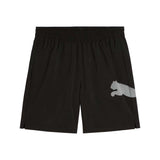 Short Largo Puma para Hombre Train All Day Essential Big Logo 7in Woven Short Negro