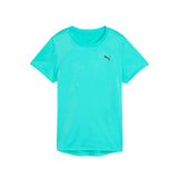 Playera Manga Corta Puma para Mujer Tad Essential Crew Tee Azul