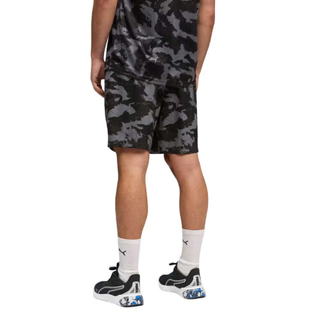 Short Largo Puma para Hombre Tad Essential AOP 7in Woven Short Negro