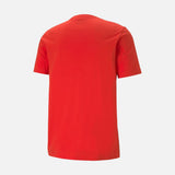 Playera Manga Corta Puma para Hombre Ess Logo Tee Rojo