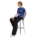Playera Manga Corta Puma para Hombre Ess Logo Lab Story 2 AOP Tee Azul-Negro