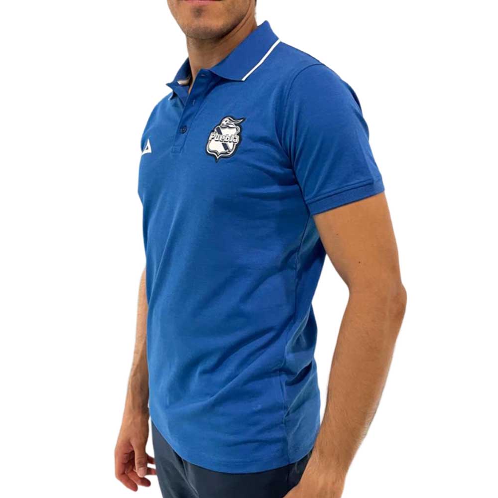 Polo Pirma Hombre Concentracion Club Puebla 24-25 Azul