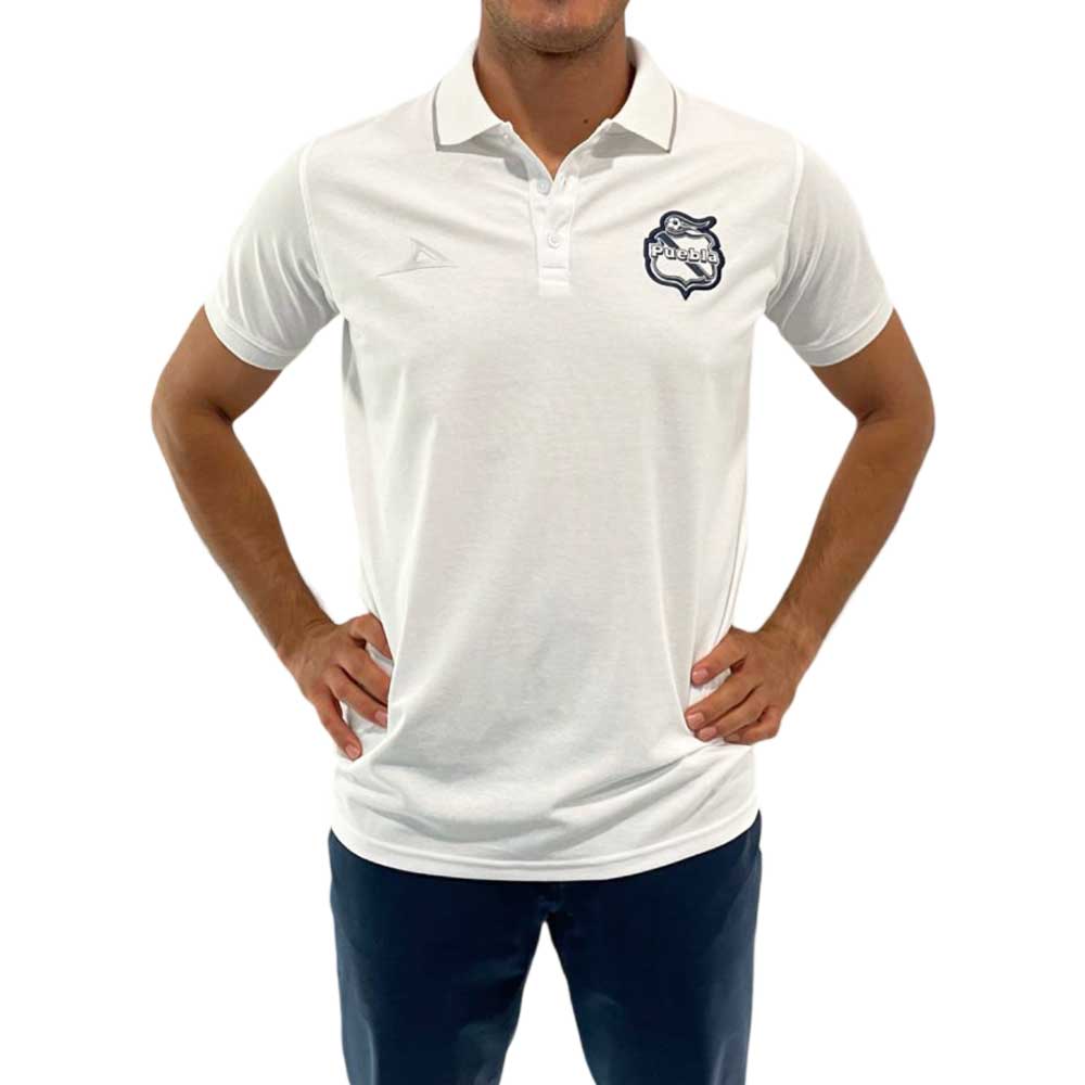 Polo Pirma Hombre Concentracion Club Puebla 24-25 Blanca