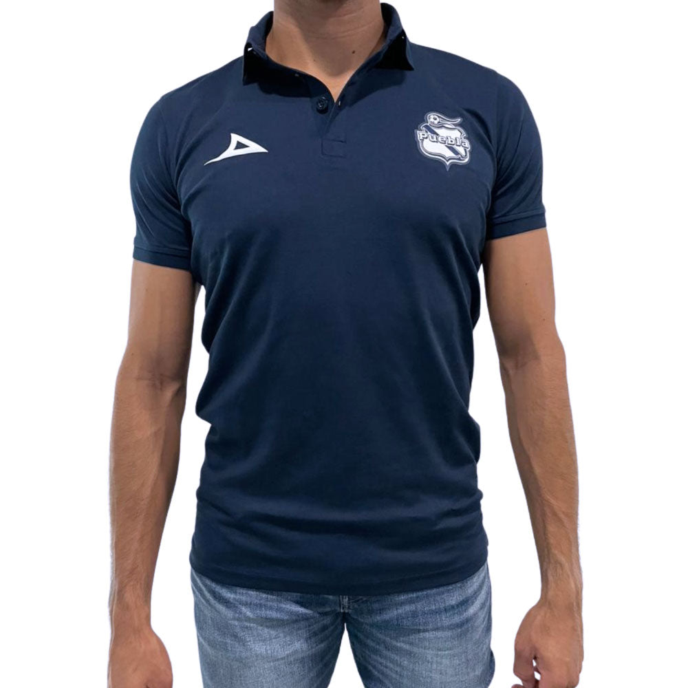 Playera Pirma Hombre Polo Club Puebla 23-24 Azul