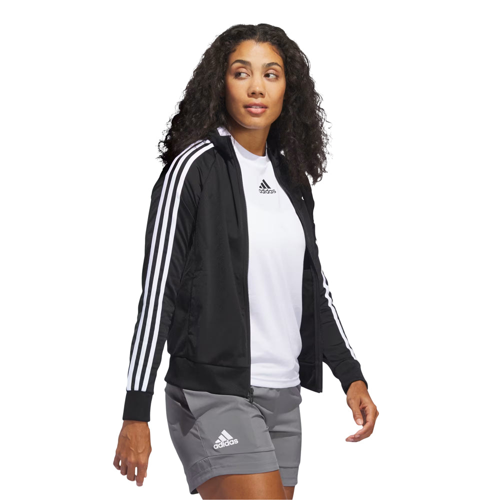 Chamarra Adidas Mujer W 3S Tt Tric H48443 Negro