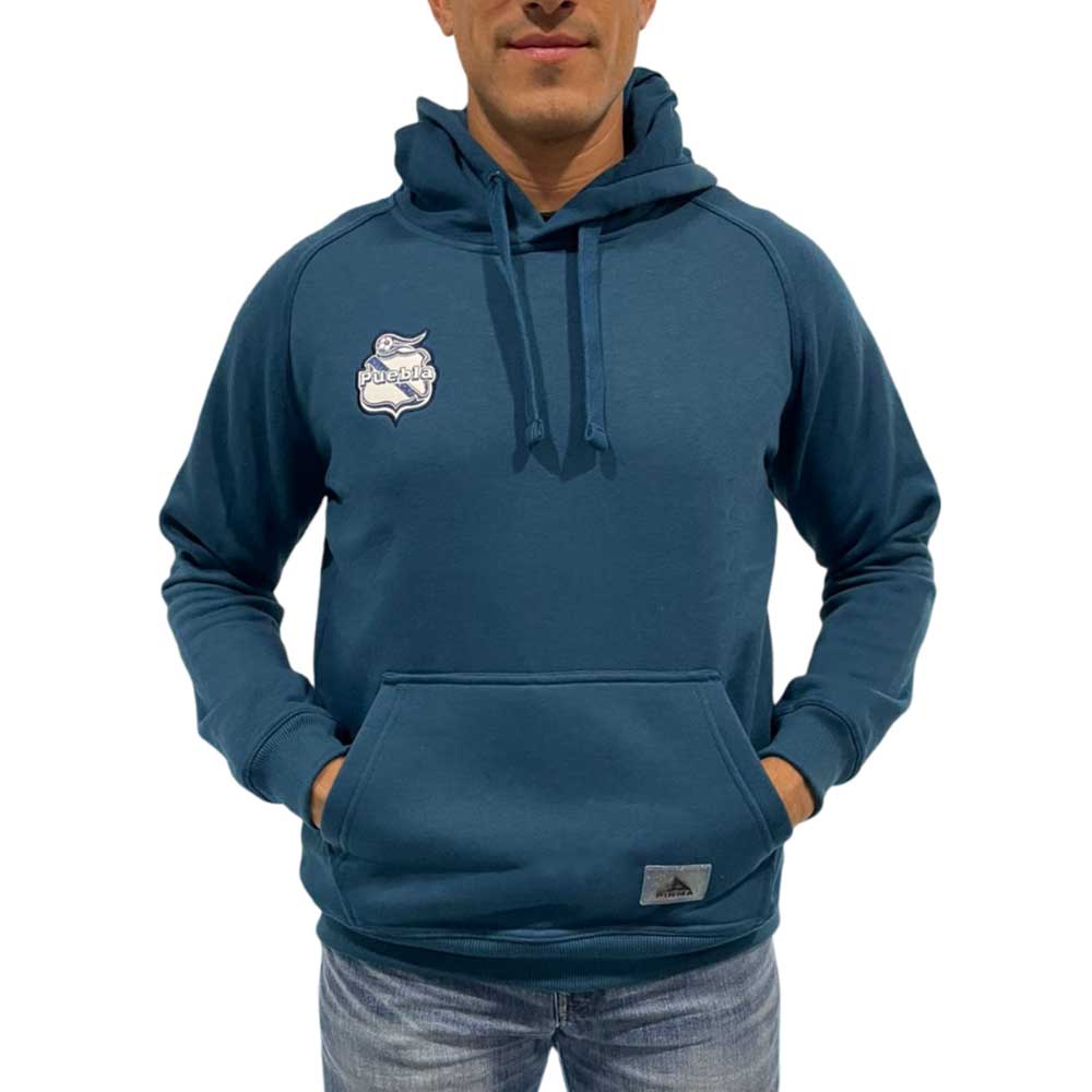 Sudadera Pirma Hombre Club Puebla 24-25 Azul