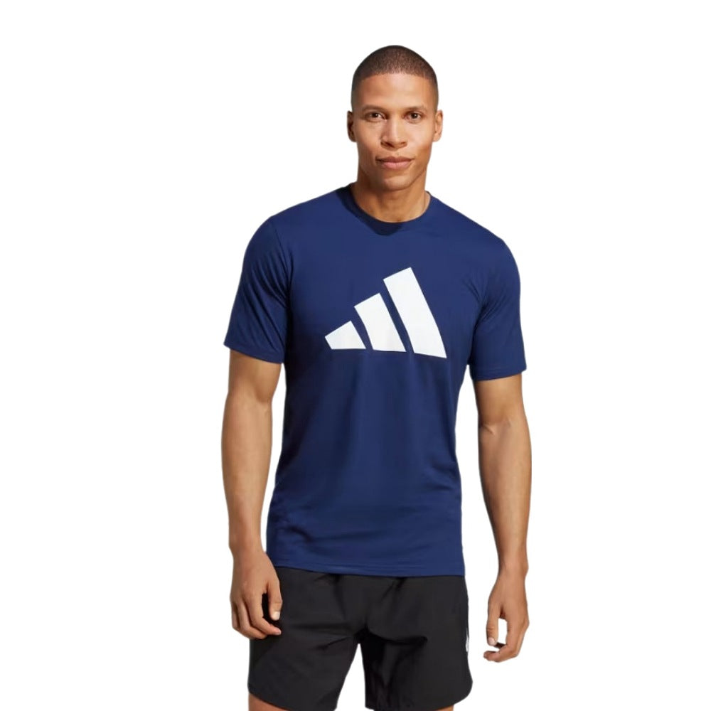 Playera Adidas Hombre Tr-Es Fr Logo T Playera Mc IB8275 Azul