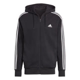 Sudadera Adidas Hombre 3S Ft Fz Hd IC0433 Negro