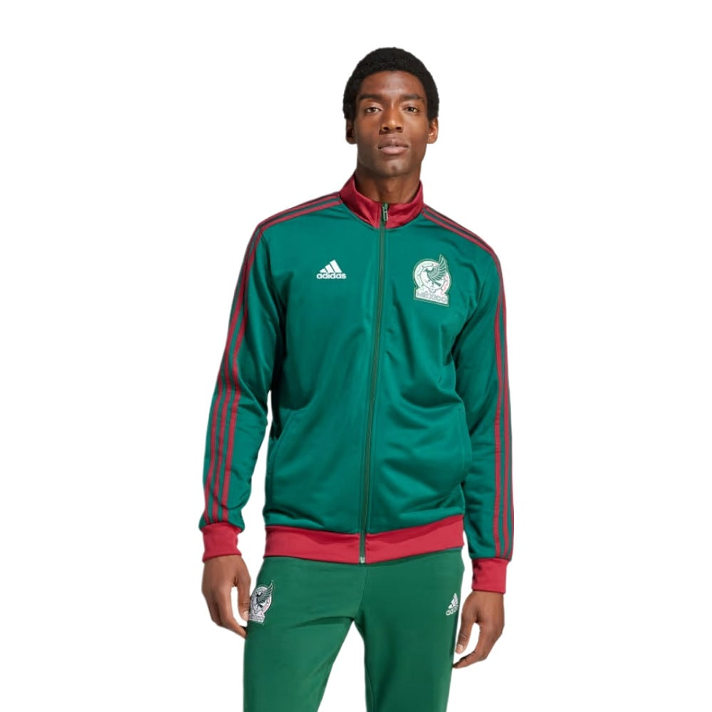 Chamarra Adidas Hombre Fmf Dna Tt Selección De Mexico IT9683 Verde