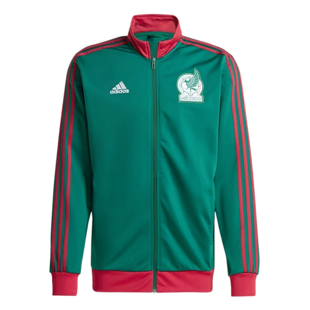 Chamarra Adidas Hombre Fmf Dna Tt Selección De Mexico IT9683 Verde