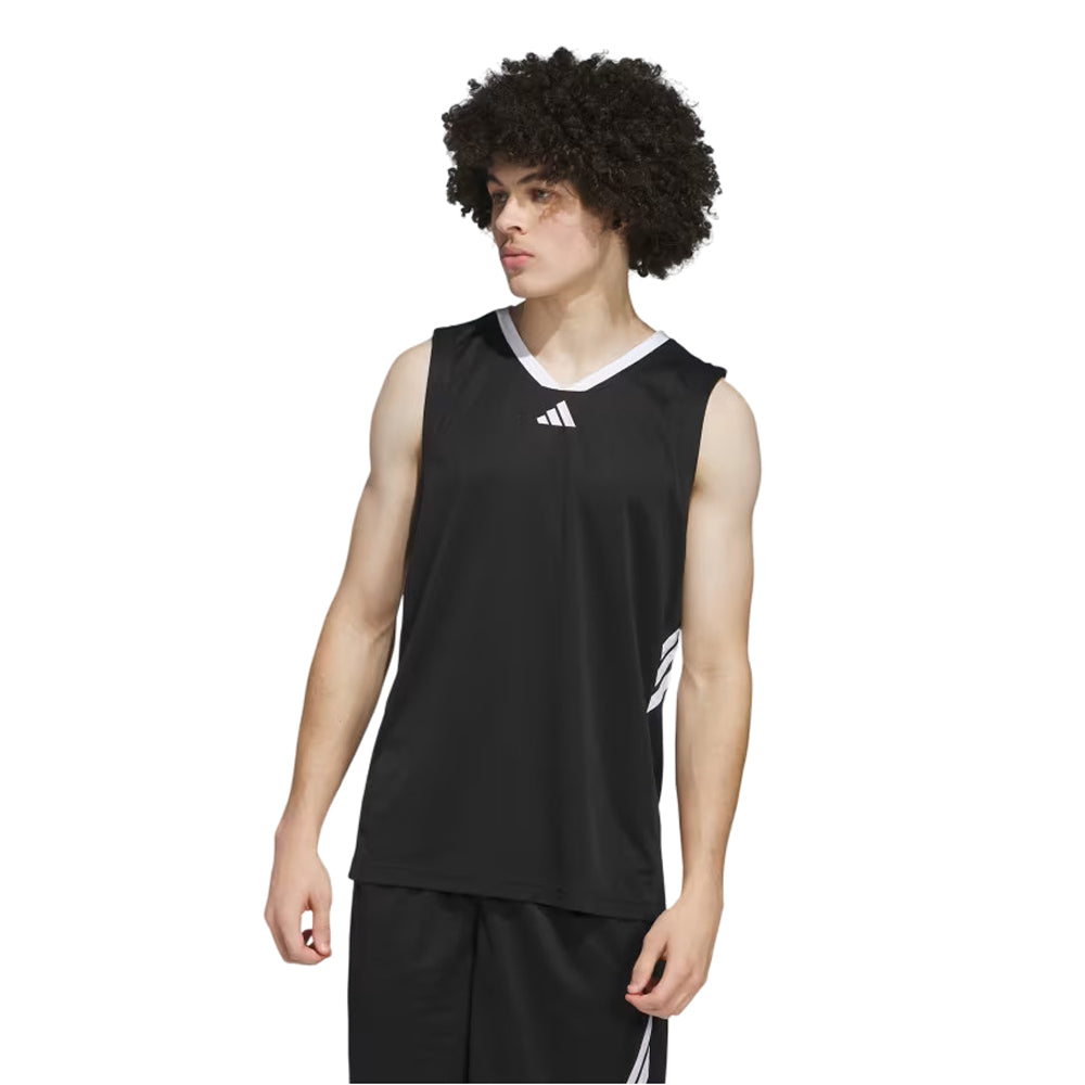 Playera Adidas Hombre 3-Stripes Tank JI7574 Negro