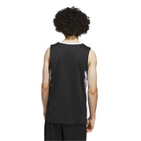 Playera Adidas Hombre 3-Stripes Tank JI7574 Negro