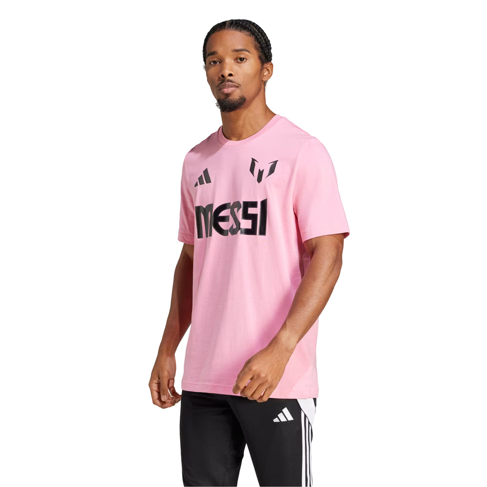 Playera Adidas Hombre Messi N&N G T JM3550 Rosa